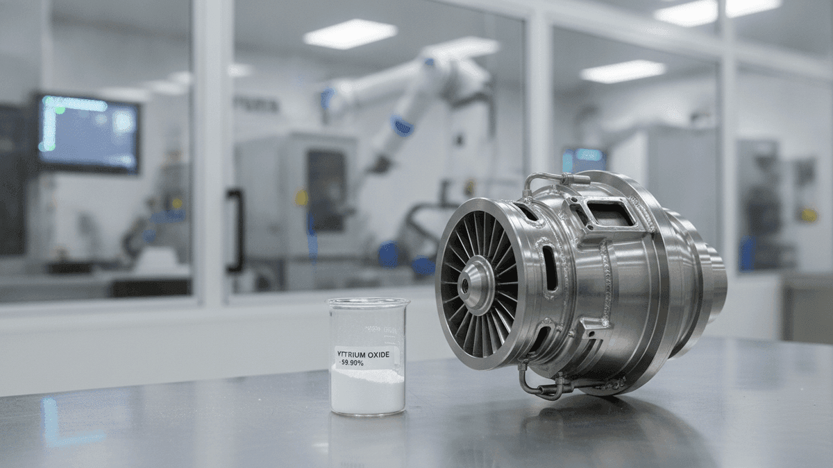 China Boosts Yttrium Oxide Exports to US Jet Engine Makers