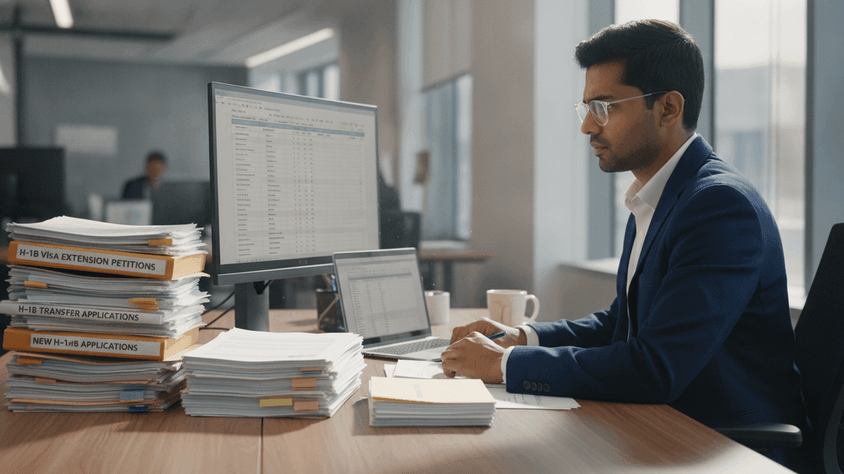 Indian IT Firms Cut H-1B Visas to 7-Year Low for FY27