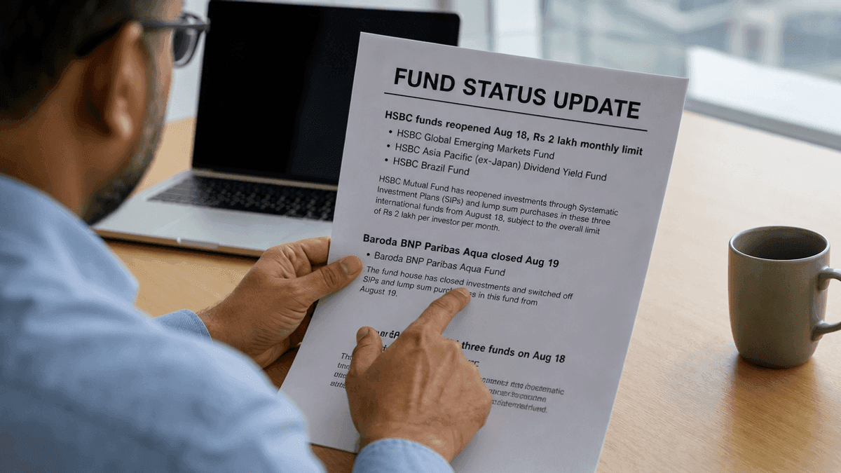HSBC Reopens Funds for SIPs; Baroda BNP Paribas Aqua Closes