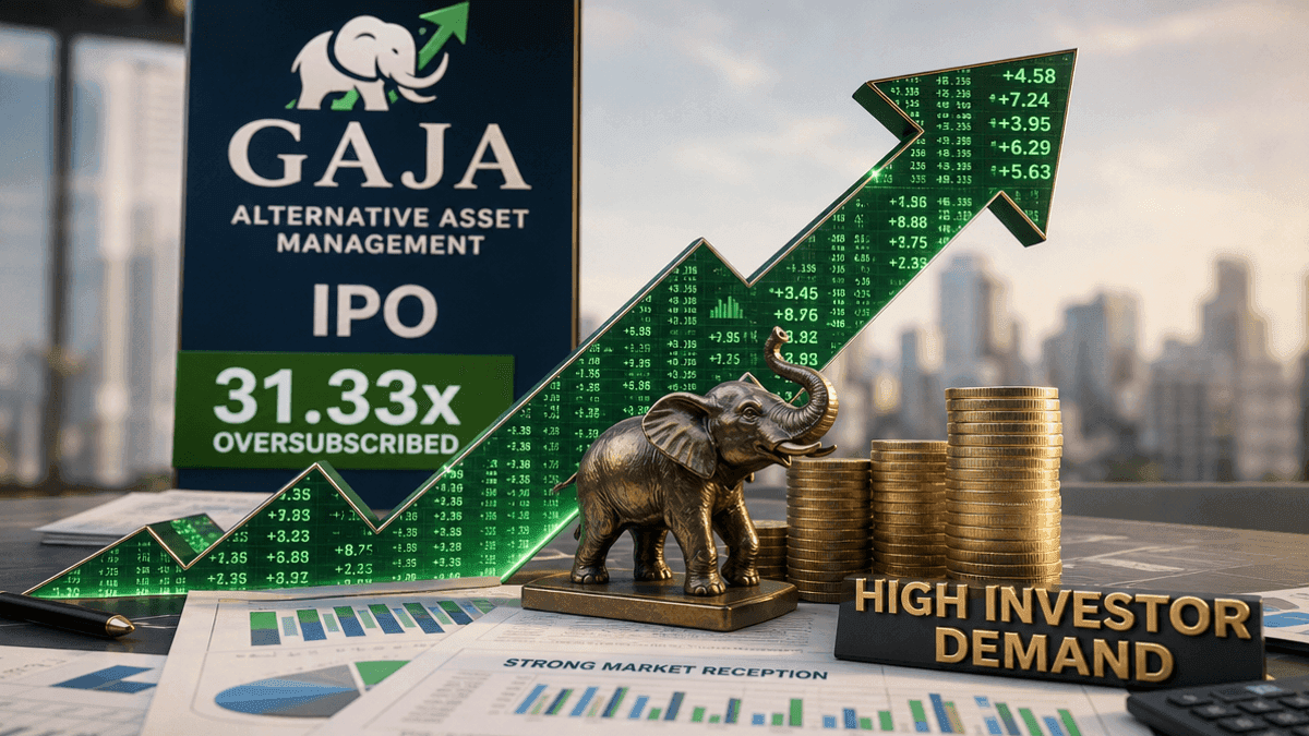 Gaja IPO Oversubscribed 31x: Strong Investor Demand