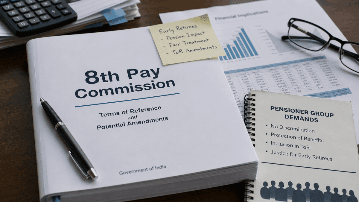 8th Pay Commission: Early Retiree ToR Amendments Possible