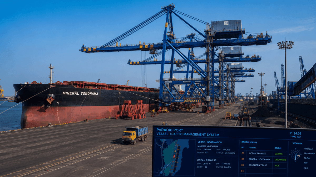 Paradip Port Gets ₹2,008 Cr Boost for Modernization