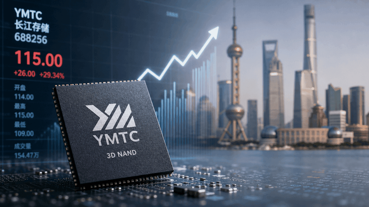 YMTC Aims for $4.9B IPO on Shanghai STAR Market
