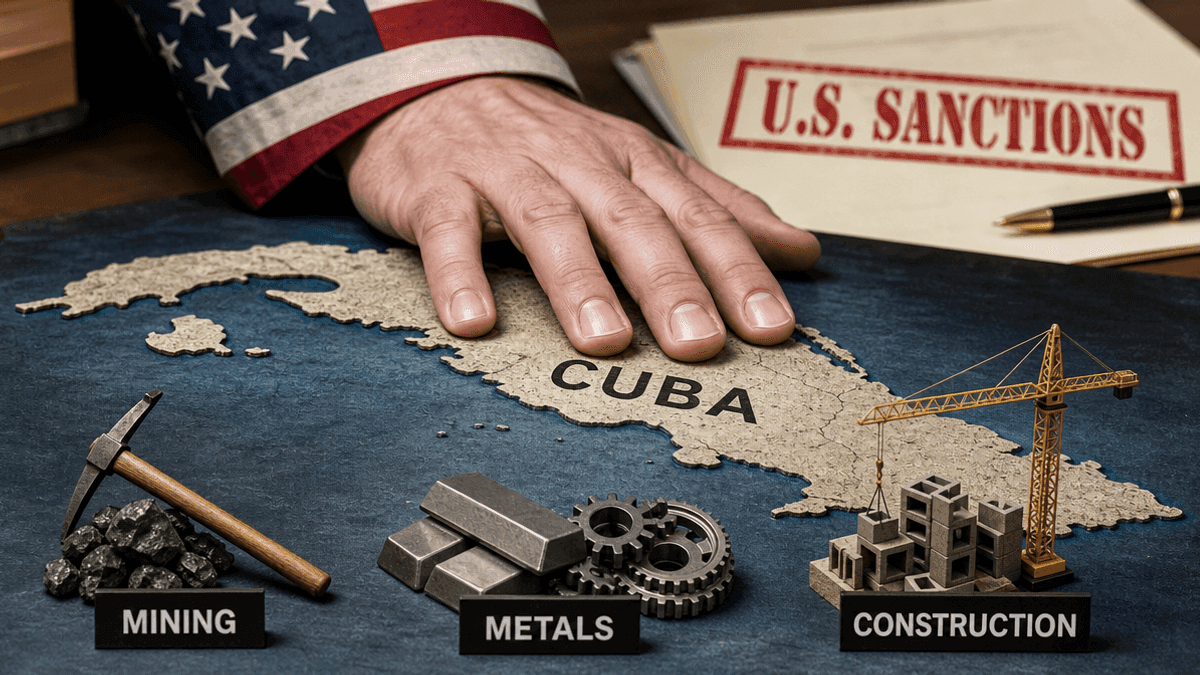 Rubio Targets Cuba’s Mining, Metals, Construction with New Sanctions