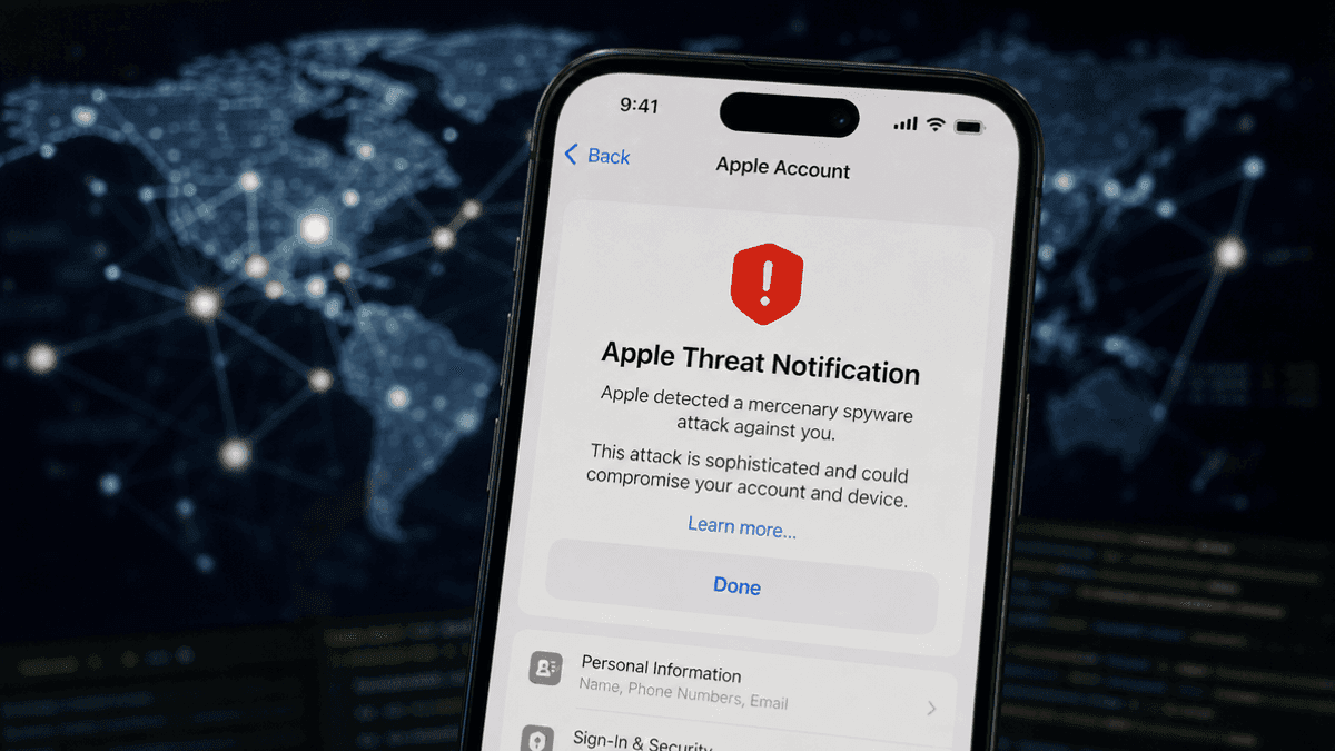 iPhone Spyware Alert: Verify Apple’s Mercenary Threat Notification