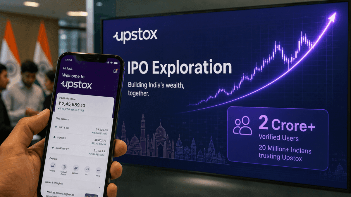 Upstox IPO: $350M Target Amidst 20M User Milestone