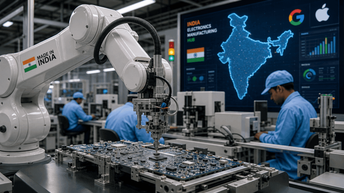 Apple & Google Boost India Manufacturing: iPads, Macs, Pixels