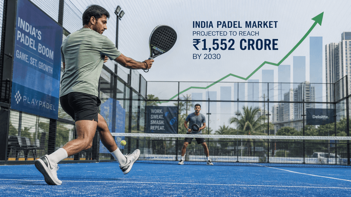 India’s Padel Market Surges: ₹250 Crore Boom & Future Growth
