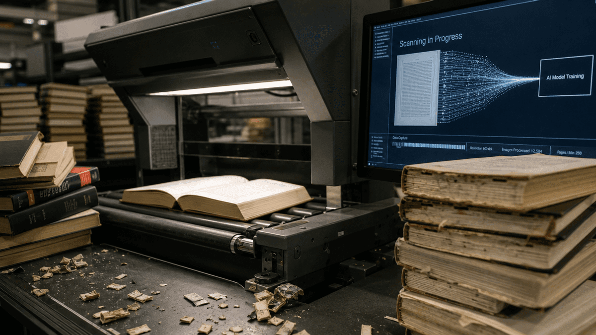 FTC Asked to Probe AI Firms Over Book Destruction for Training