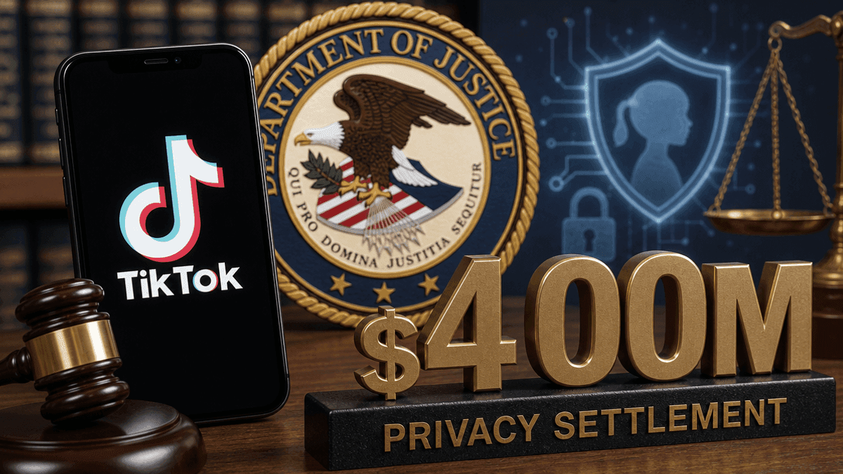 TikTok Settles $400M Children’s Privacy Lawsuit with DOJ