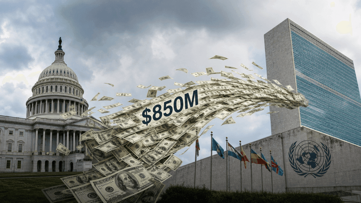 US Pays $850M to UN Amid Reform Demands