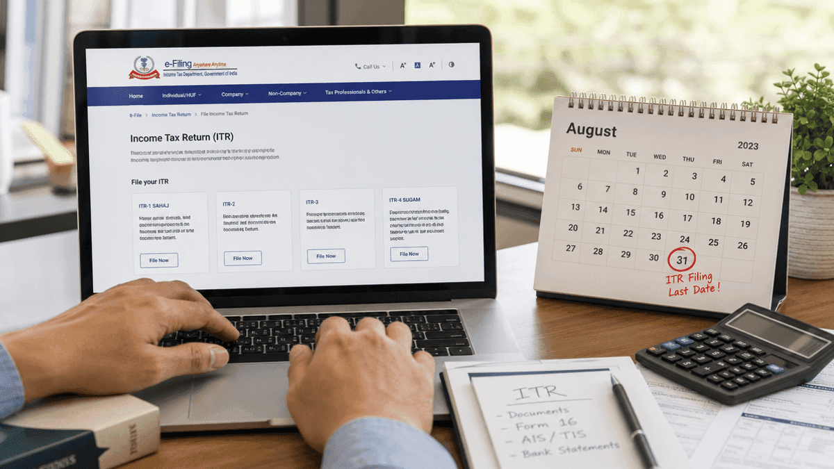 August 31 ITR Deadline: File ITR-3, 4, 5, 7 Now!