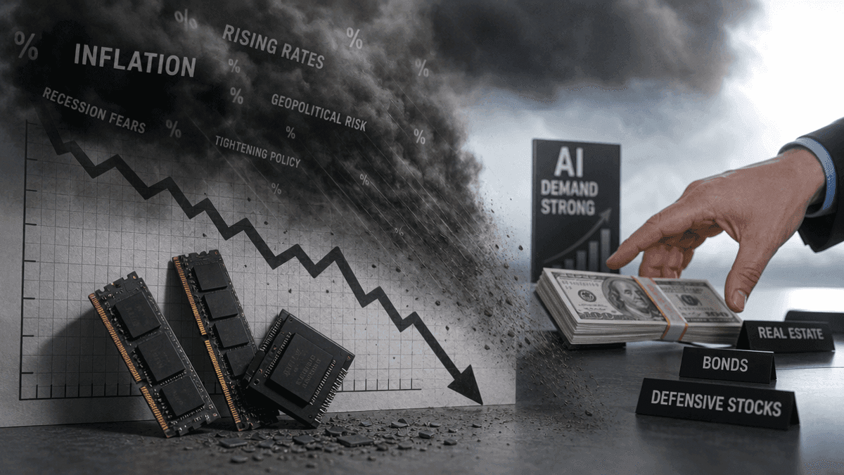 Memory Stocks Dip as Smart Money Shifts Amidst Rising Rates