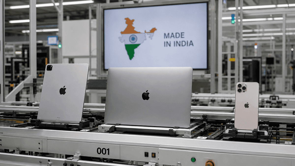 Apple to Produce iPads, Macs in India: Minister