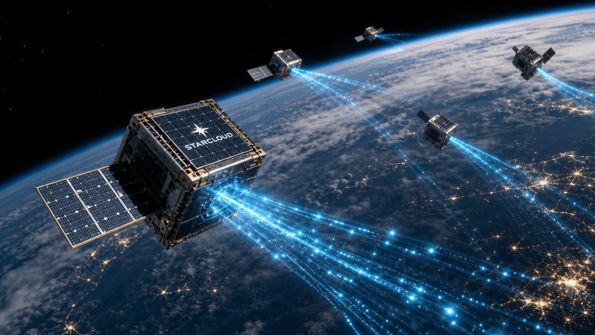 Starcloud Raises $250M, Valued at $2.3B for Space AI Infrastructure
