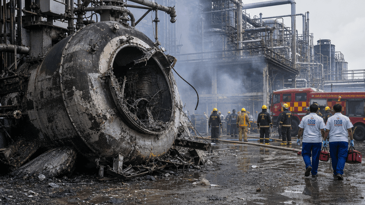 Telangana Pharma Unit Blast: 2 Dead, 9 Injured in Reactor Accident
