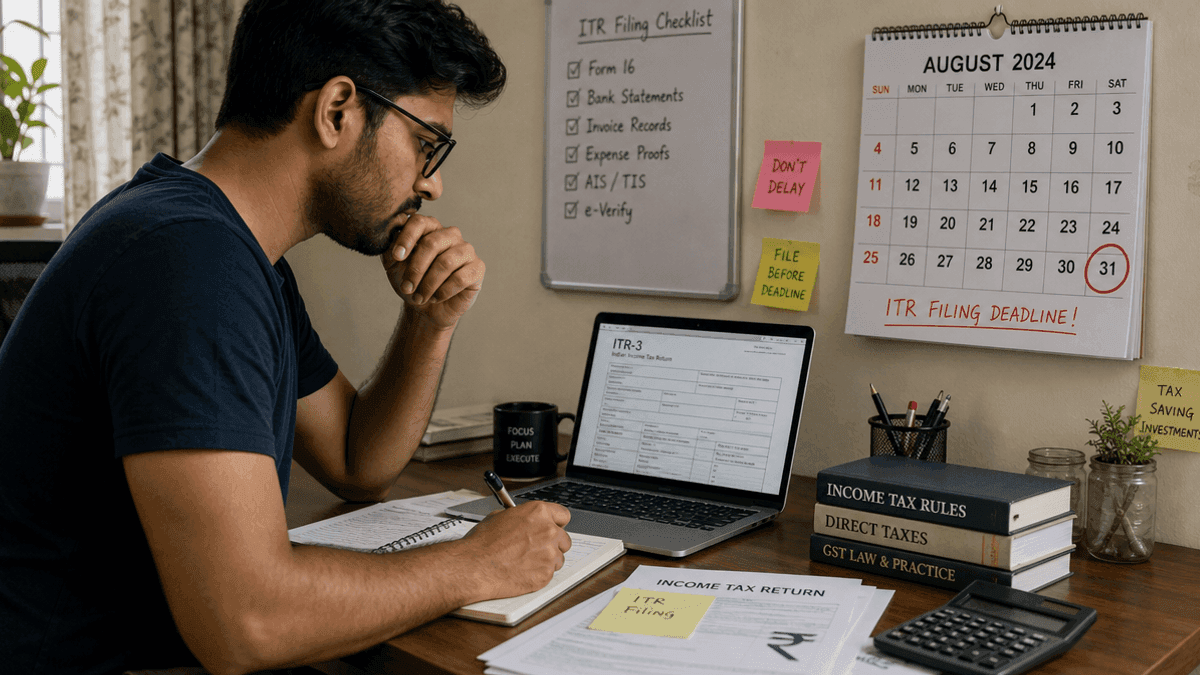 Freelancer ITR Filing: Beat the August 31 Deadline