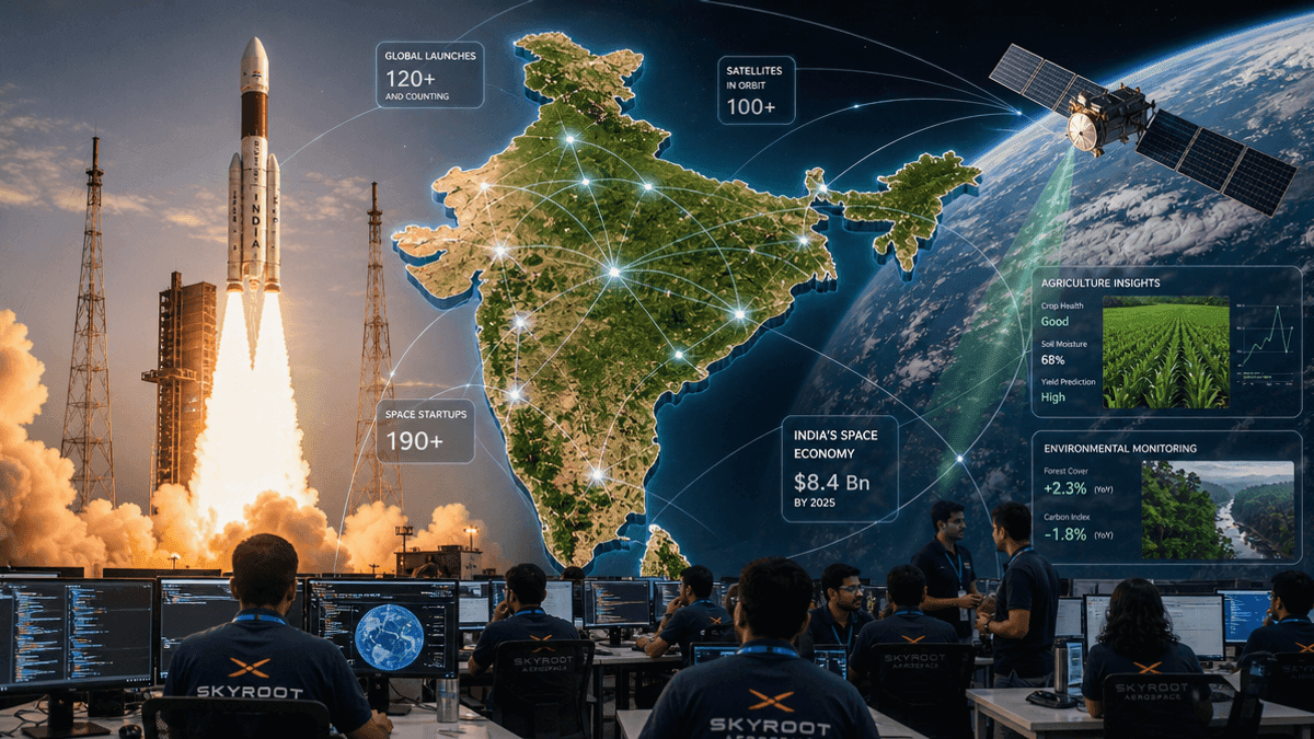 India Aims to Be Global Space Startup Hub Under PM Modi
