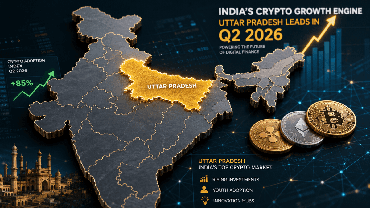 Uttar Pradesh Leads India’s Crypto Market in Q2 2026