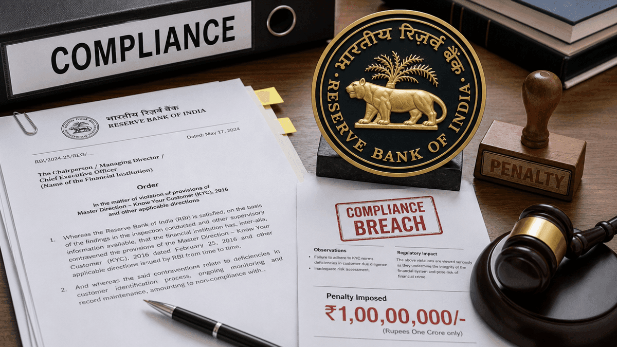 RBI Fines Shri Ram Finance Rs 8.1 Lakh for Governance & KYC Lapses