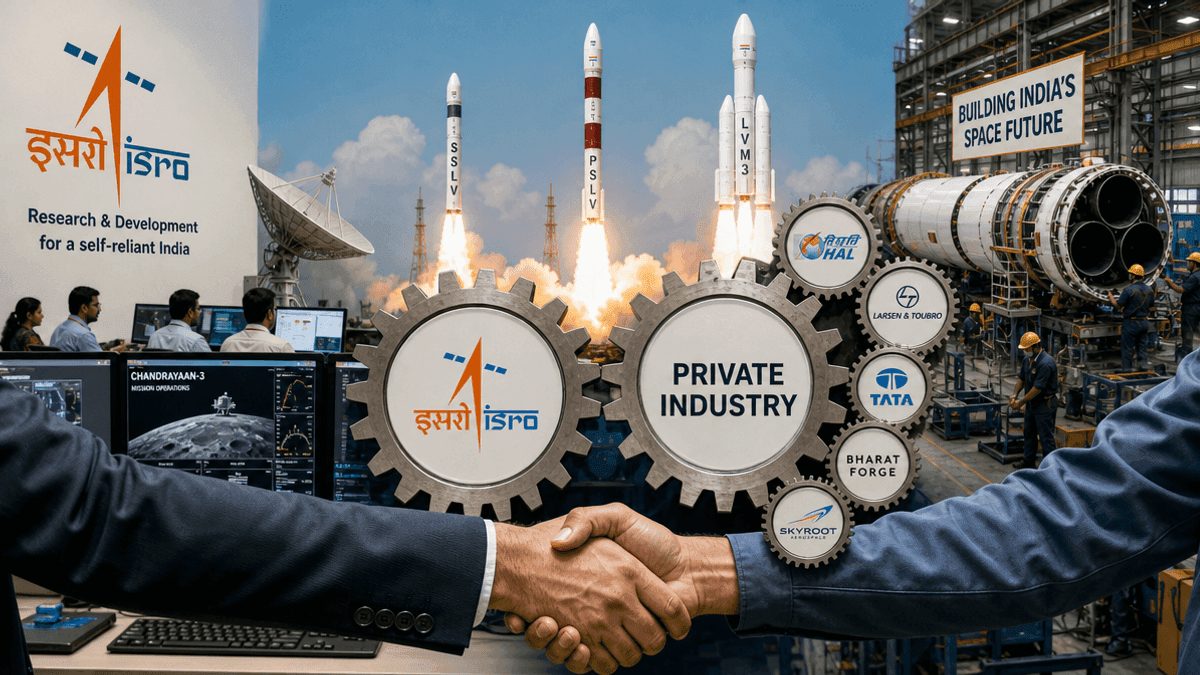ISRO Outsourcing Rocket Production to Private Sector for Research Focus