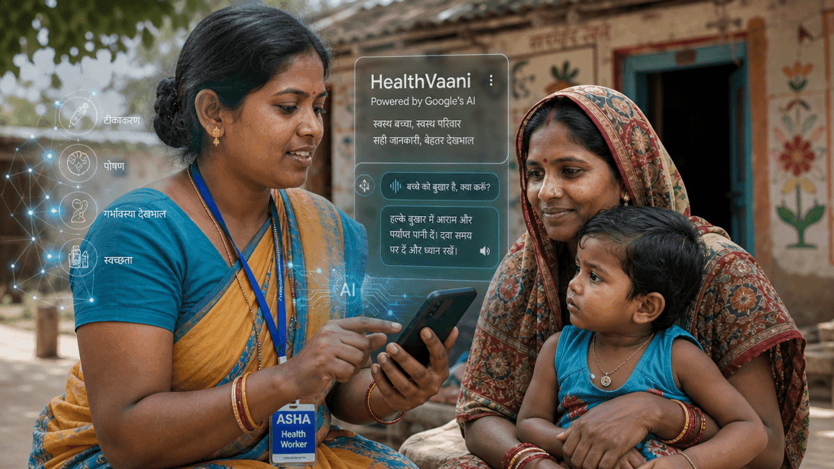 Google & Wadhwani AI Launch HealthVaani App for Rural India