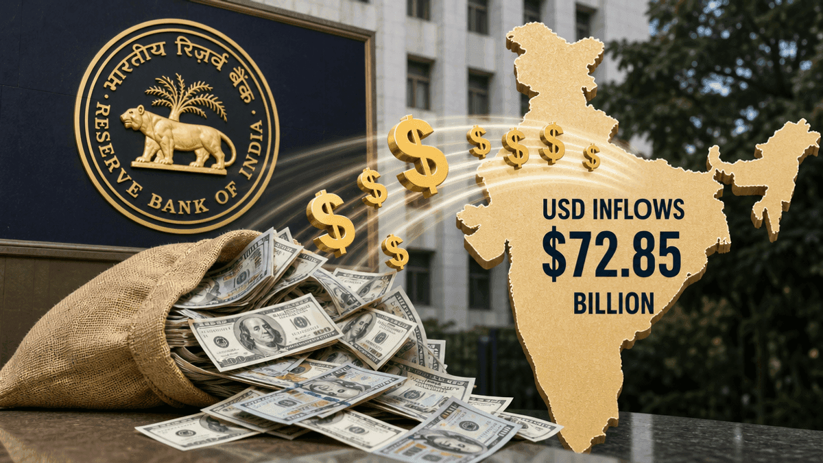 RBI Forex Swap: $72.85B Inflow Boosts India’s Liquidity