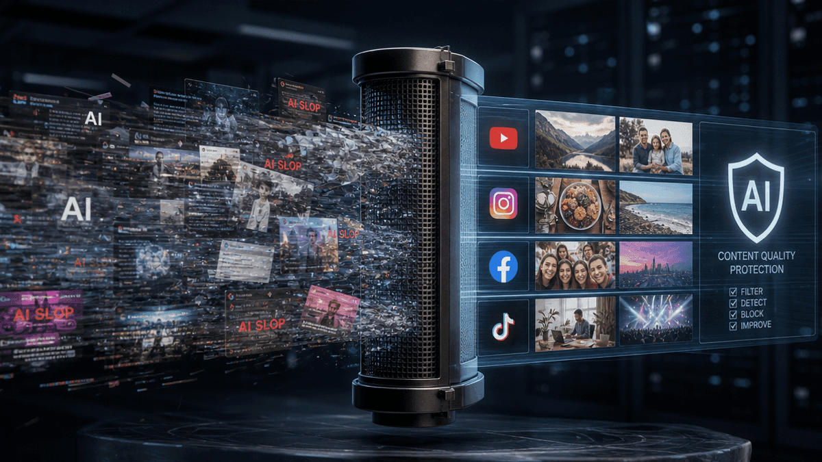 Tech Giants Fight AI Slop: Spotify, YouTube, LinkedIn Act