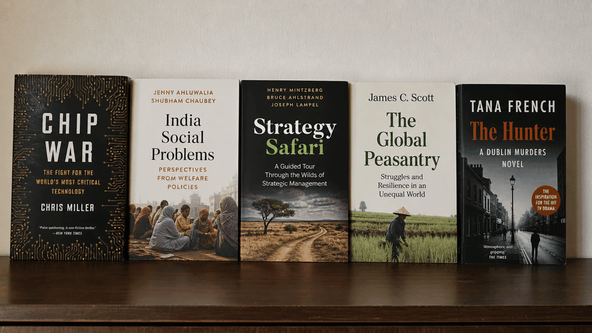New Books: Geopolitics, Welfare, Corporate Strategy & Tech