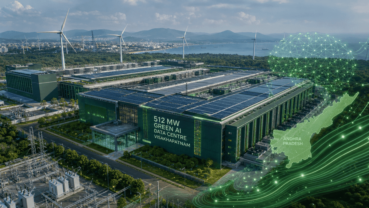 Andhra Pradesh Approves ₹31,387 Cr Green AI Data Centre
