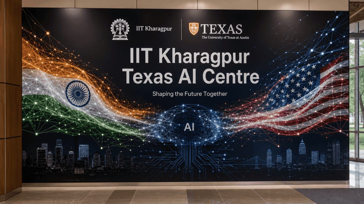 IIT Kharagpur Opens Texas AI Centre, Boosting US-India Tech Ties