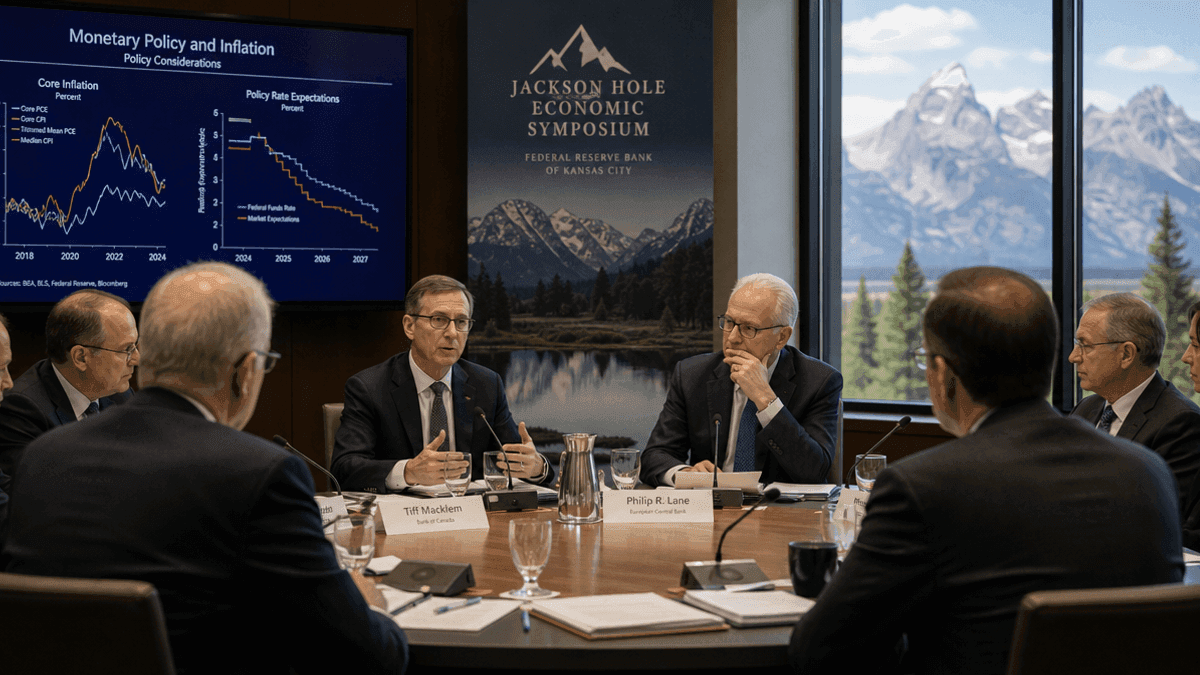 Jackson Hole: Inflation & Fed Policy Clarity Sought
