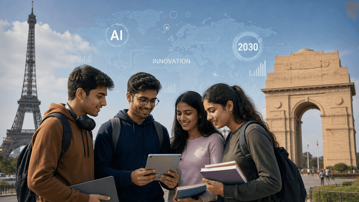France Targets 30,000 Indian Students by 2030