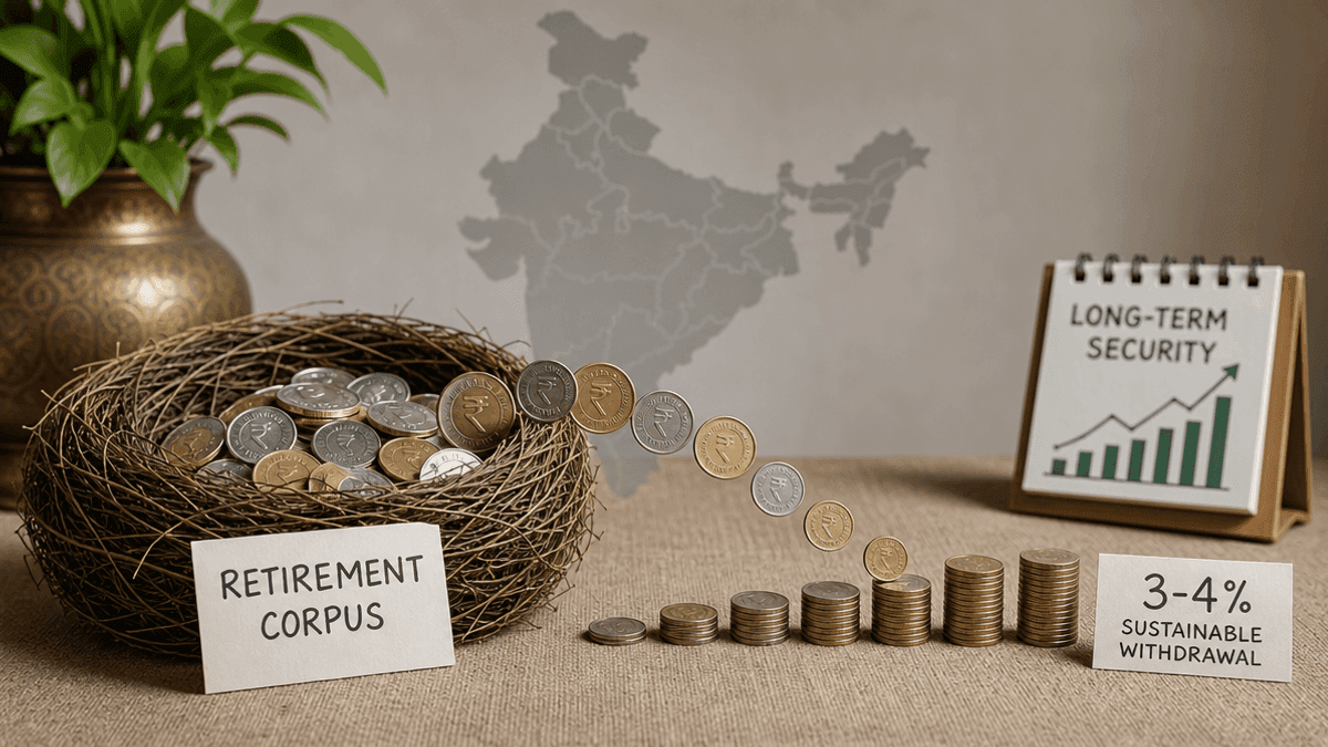 Retirement Planning India: The 3-4% Withdrawal Rule Explained