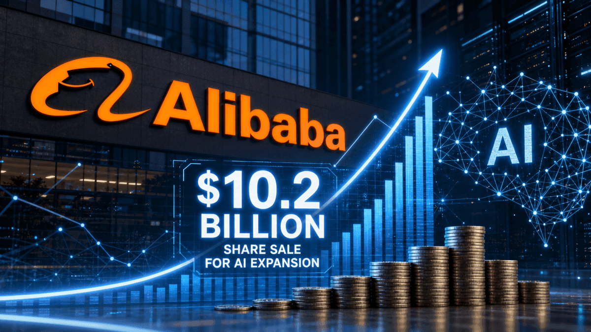 Alibaba Raises $10.2B for AI Expansion