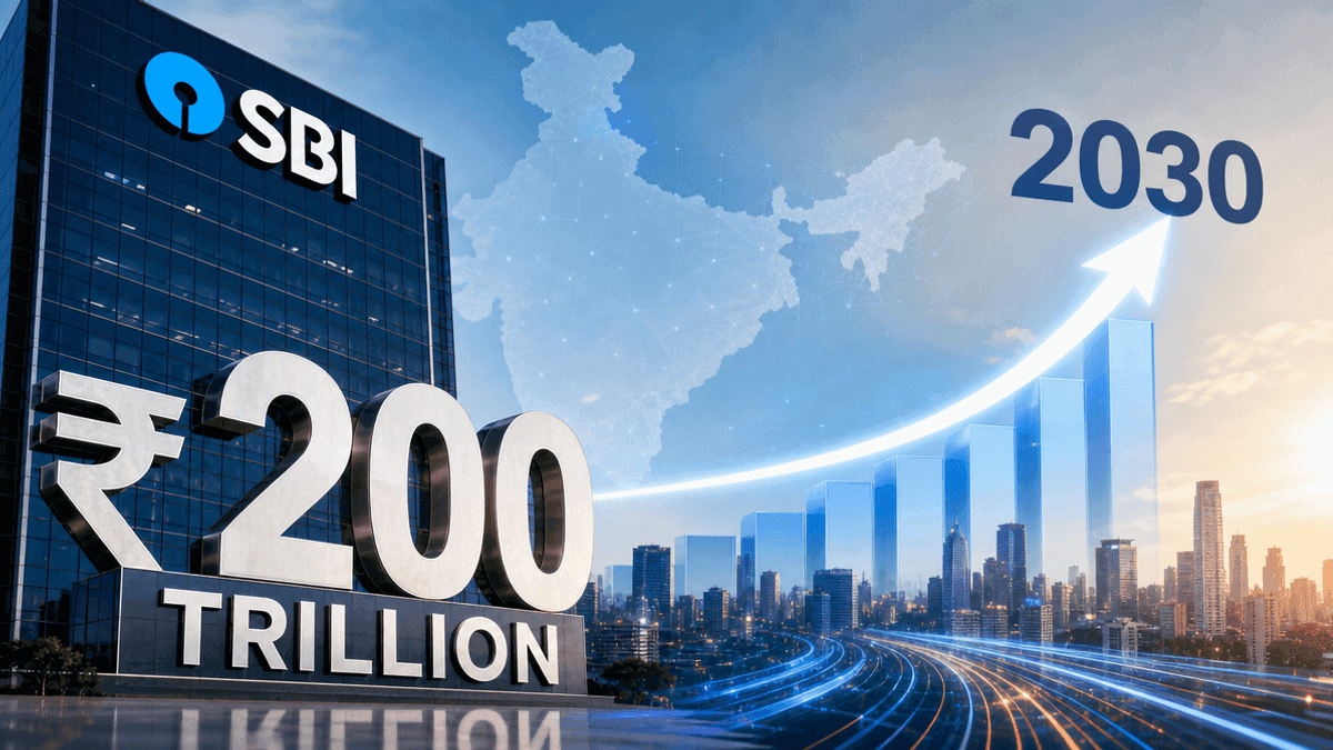 SBI Aims for ₹200 Trillion Business by 2030