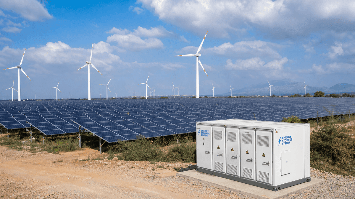 India’s Renewable Energy Boom: Battery Storage Shortage Crisis