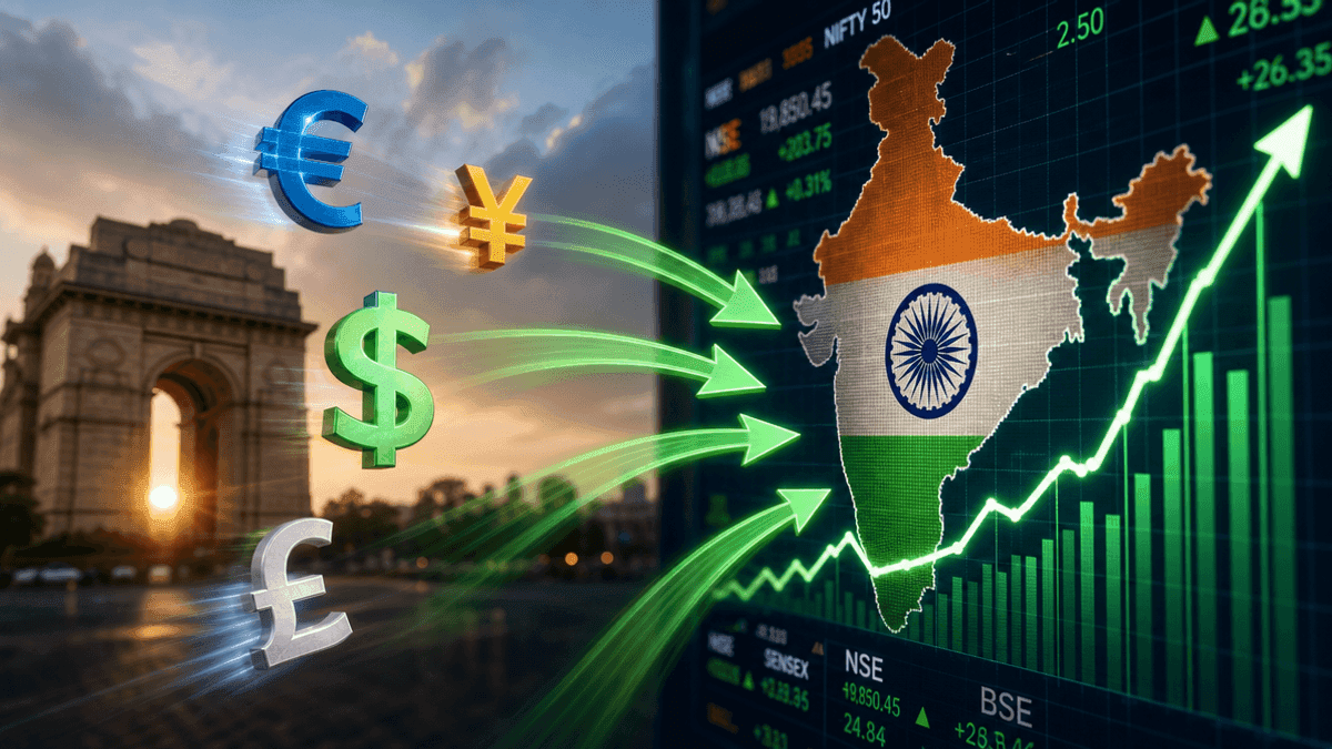 FPIs Invest ₹23,544 Cr in Indian Equities in August