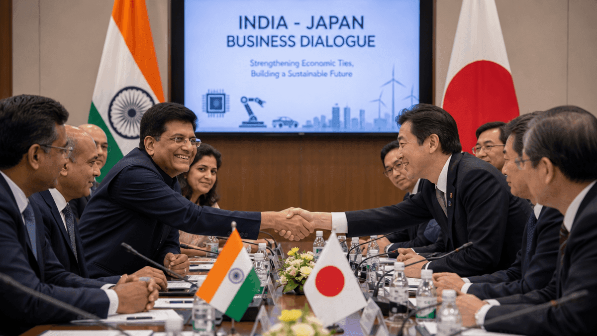 India’s Mega Business Delegation to Japan for Trade Boost