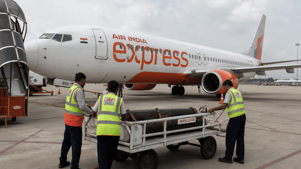 Air India Express Flight Delayed 5 Hours Due to Oxygen Cylinder Issue
