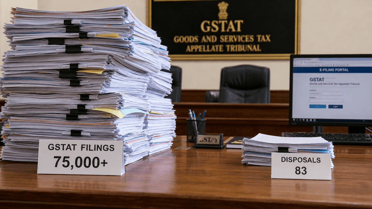 GSTAT Filings Surge: 75,000+ Cases, But Only 83 Disposed