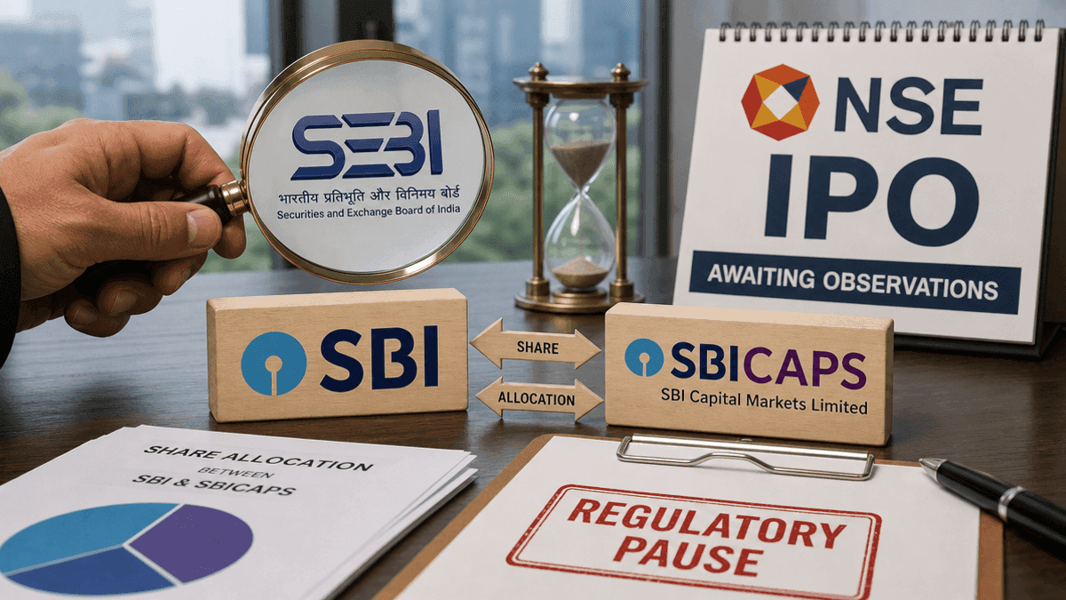 SEBI Awaits SBI Share Allocation for NSE IPO