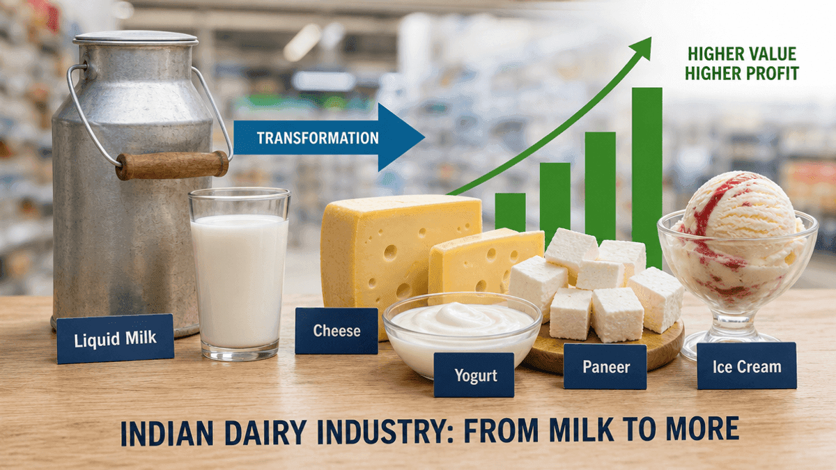Indian Dairy Firms Boost Profits with Value-Added Products