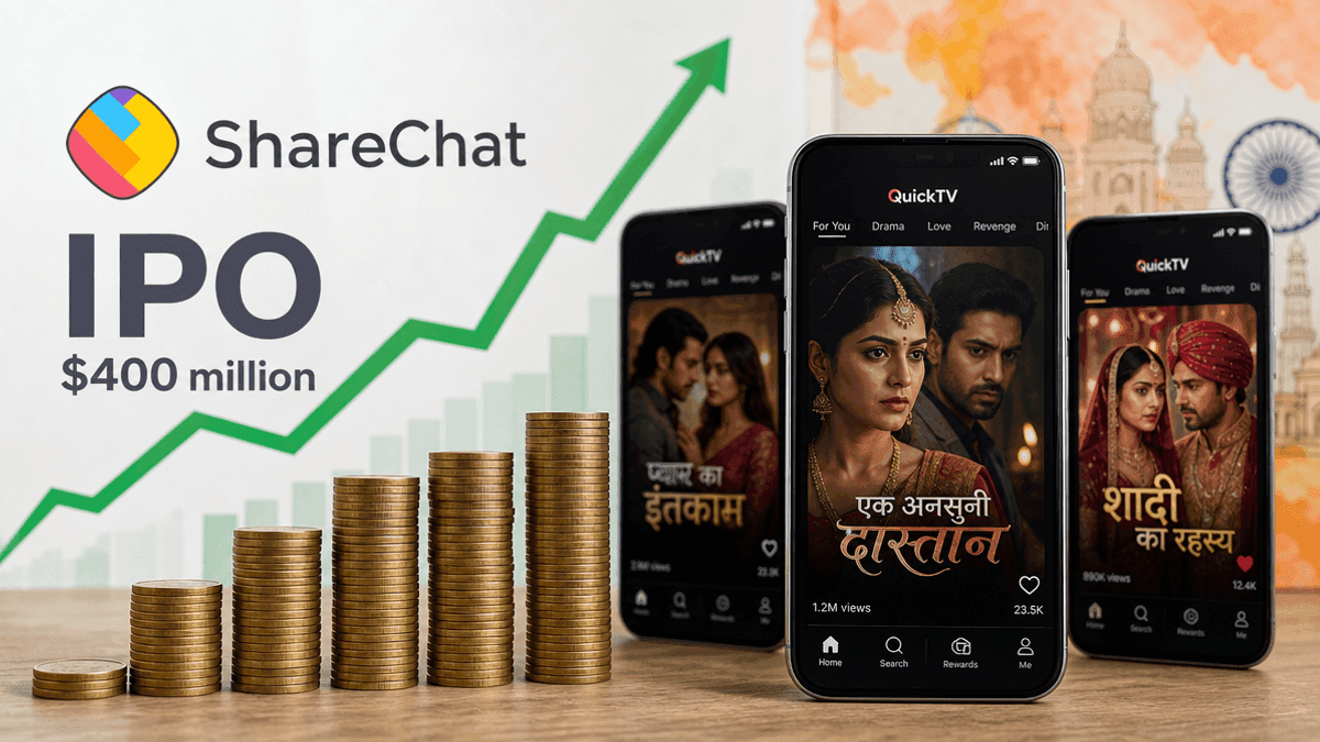 ShareChat Eyes $400M IPO Fueled by Microdrama Boom