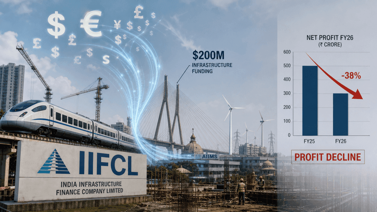 IIFCL Raises $200M for Infrastructure, FY26 Profit Dips