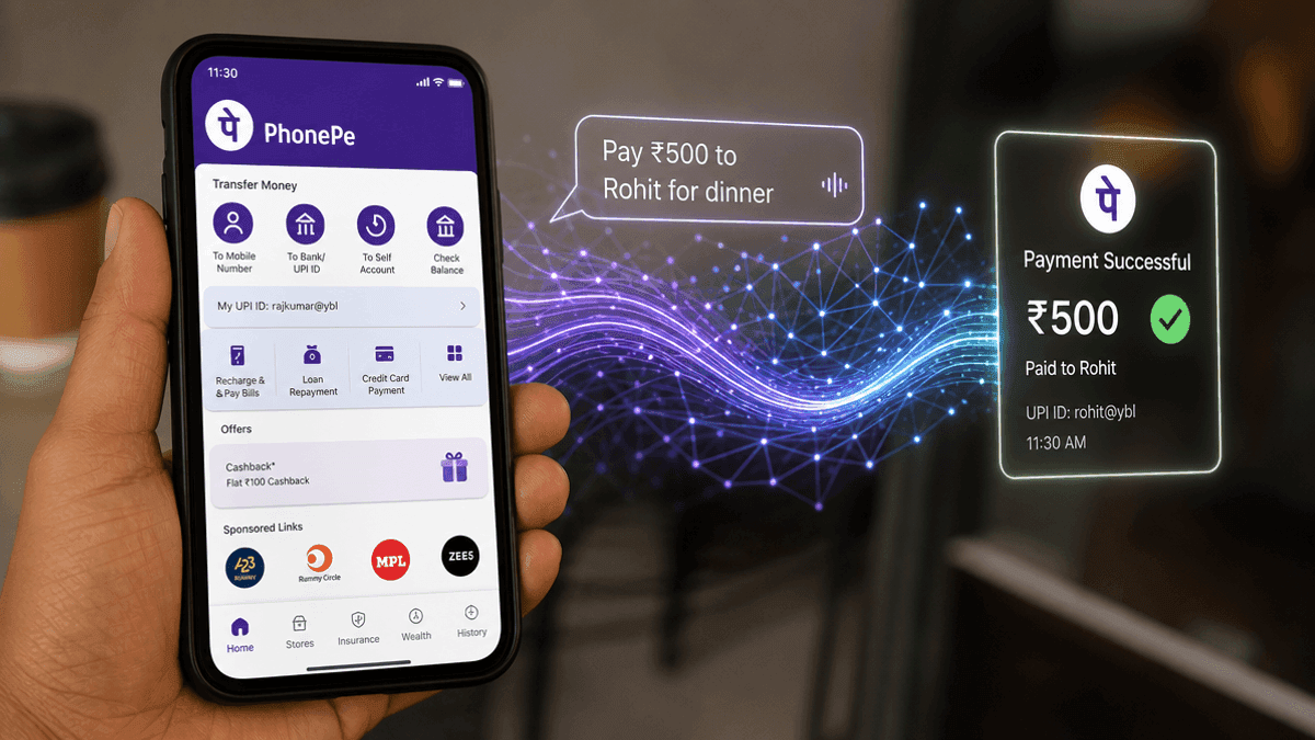 PhonePe Uses AI for Intent-Led Digital Payments in India