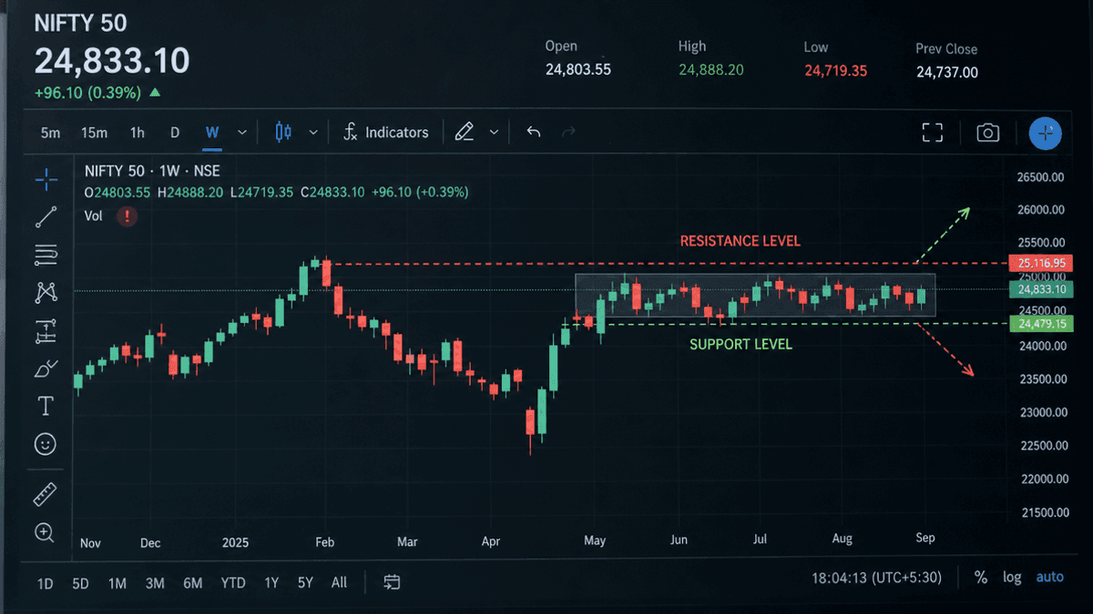 Nifty 50: Narrowest 2026 Range, Key Levels to Watch
