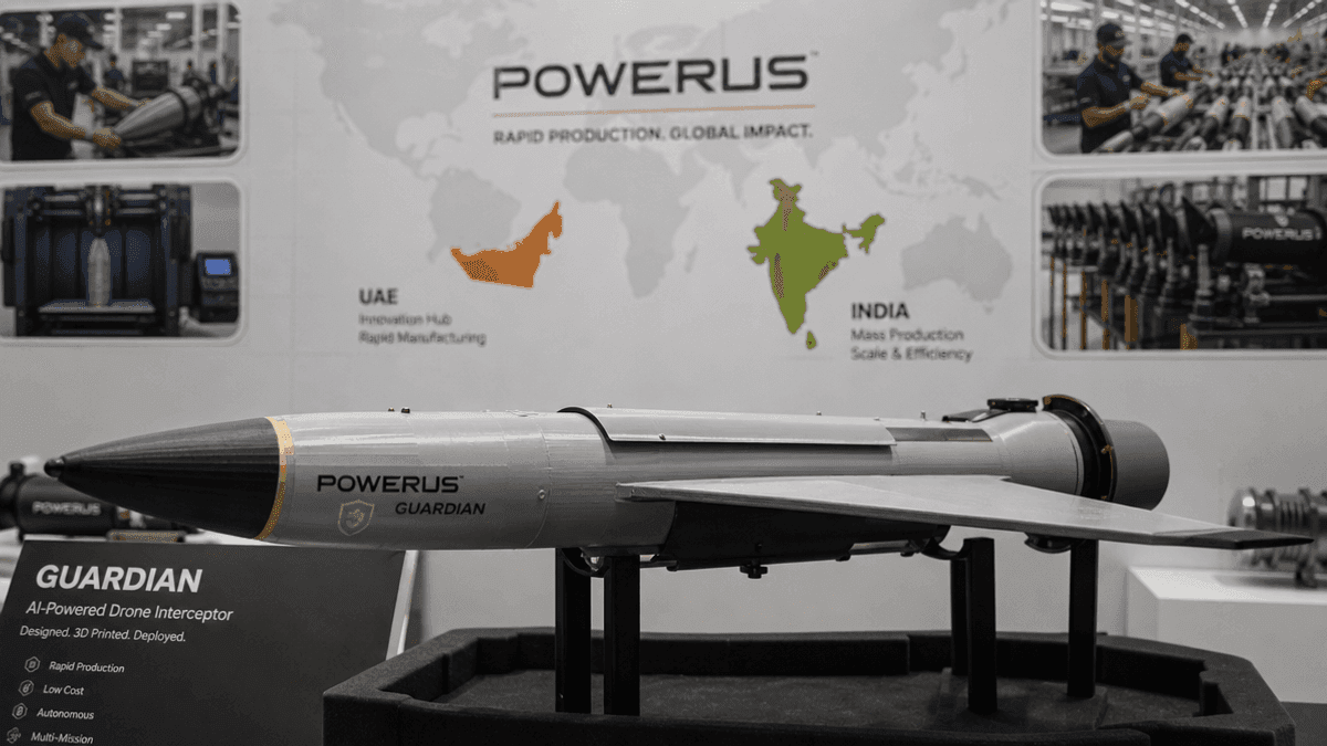Powerus Expands Low-Cost Drone Interceptor Production in UAE & India
