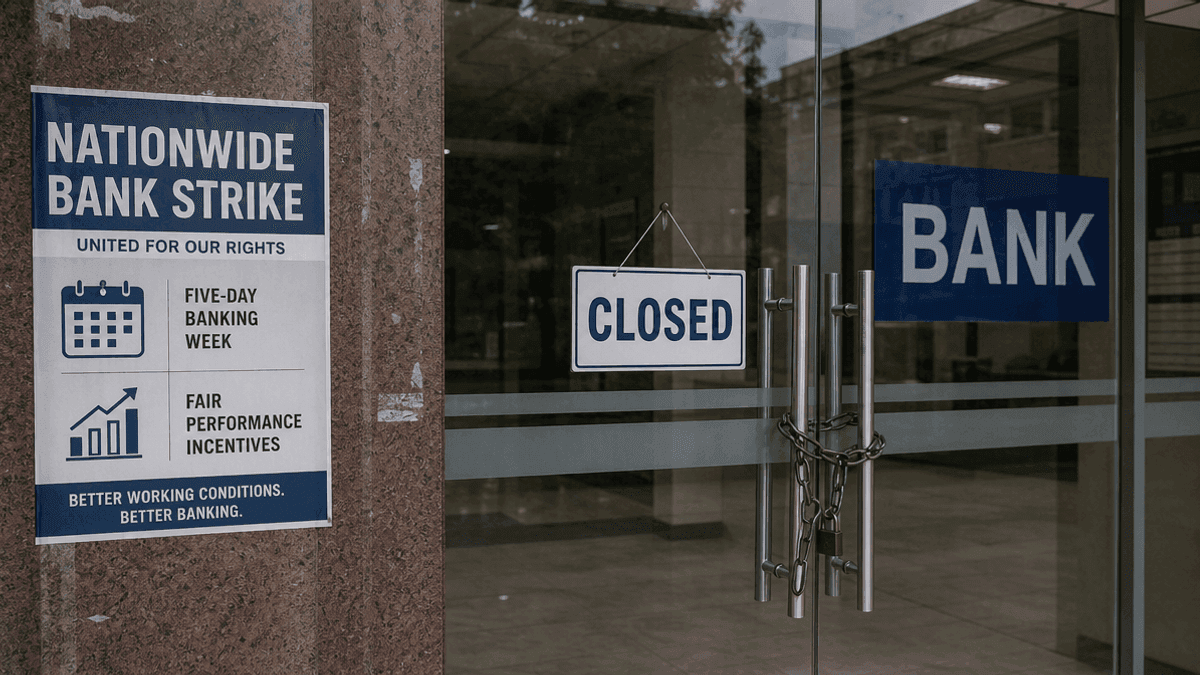 Bank Unions Strike Sept 11: 5-Day Banking, PLI Disputes Halt Services