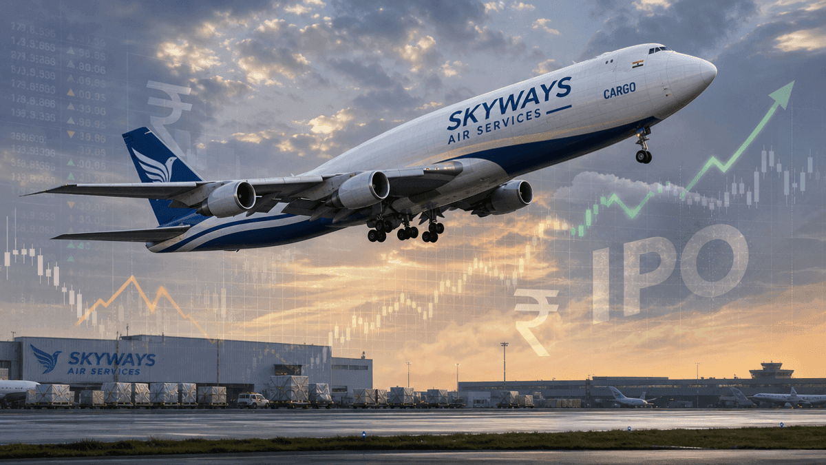 Skyways Air Services IPO: ₹582 Cr Raise, Mixed Broker Views